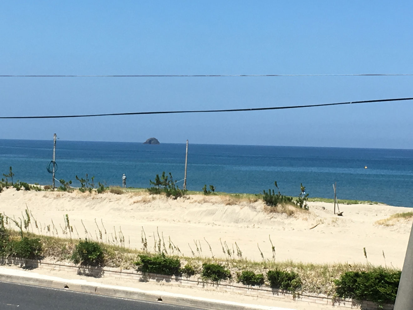 鳥取の夏の海