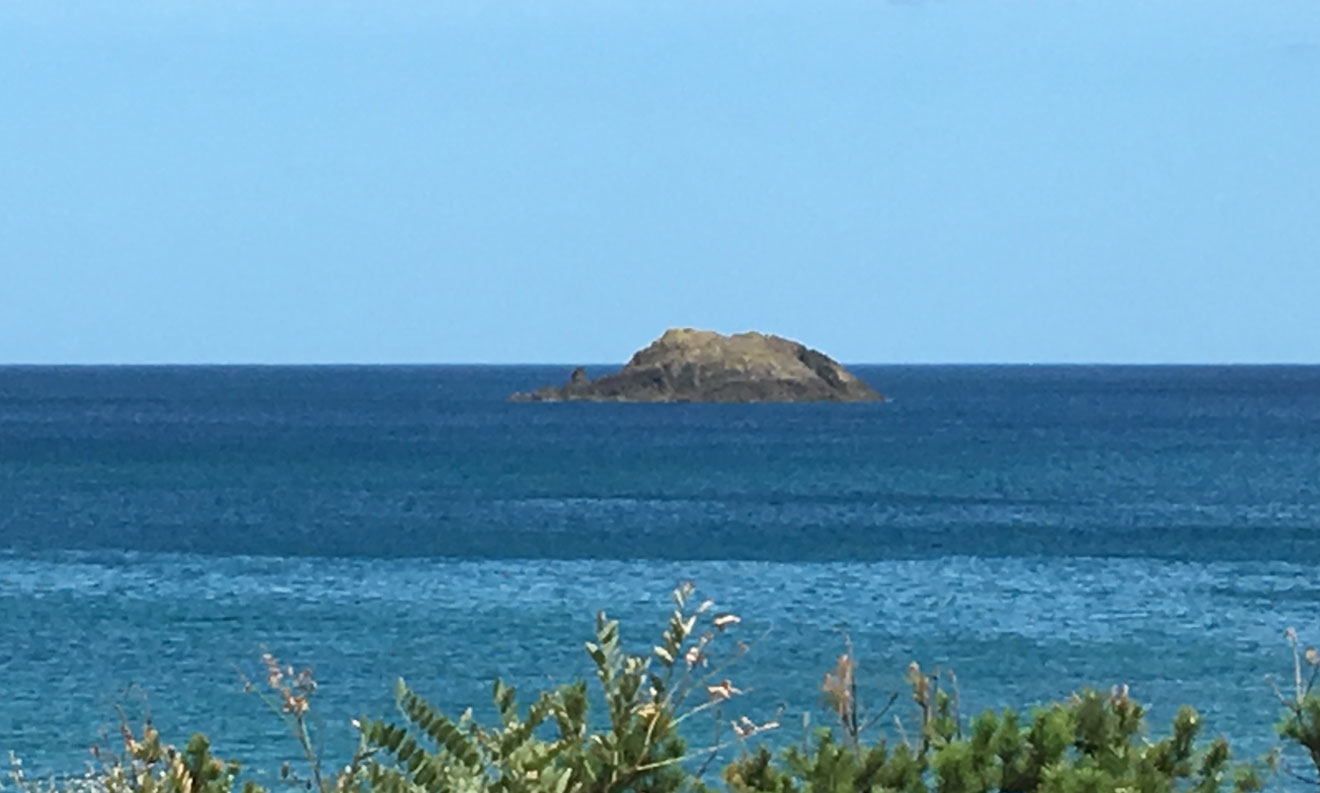 鳥取県のくじら島