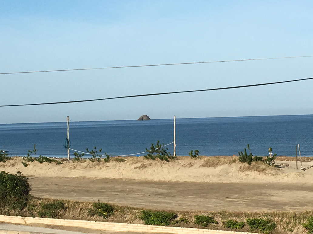 鳥取の海女さんのいつもの景色