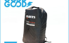 水や砂をシャットアウト！家族分の荷物が余裕で入る防水バッグの決定版「mares クルーズドライ BPL75」