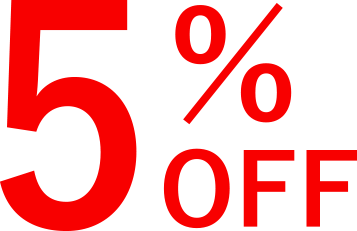 5％OFF