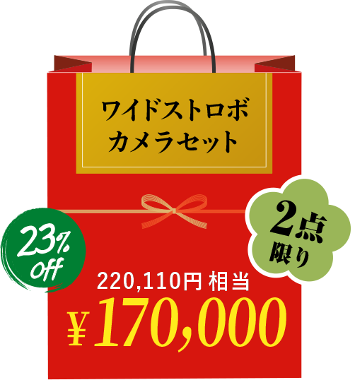 ワイドストロボカメラセット