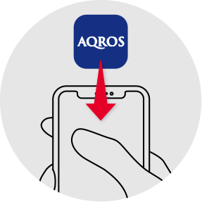 アプリダウンロードで10%OFFクーポンプレゼントのイラスト